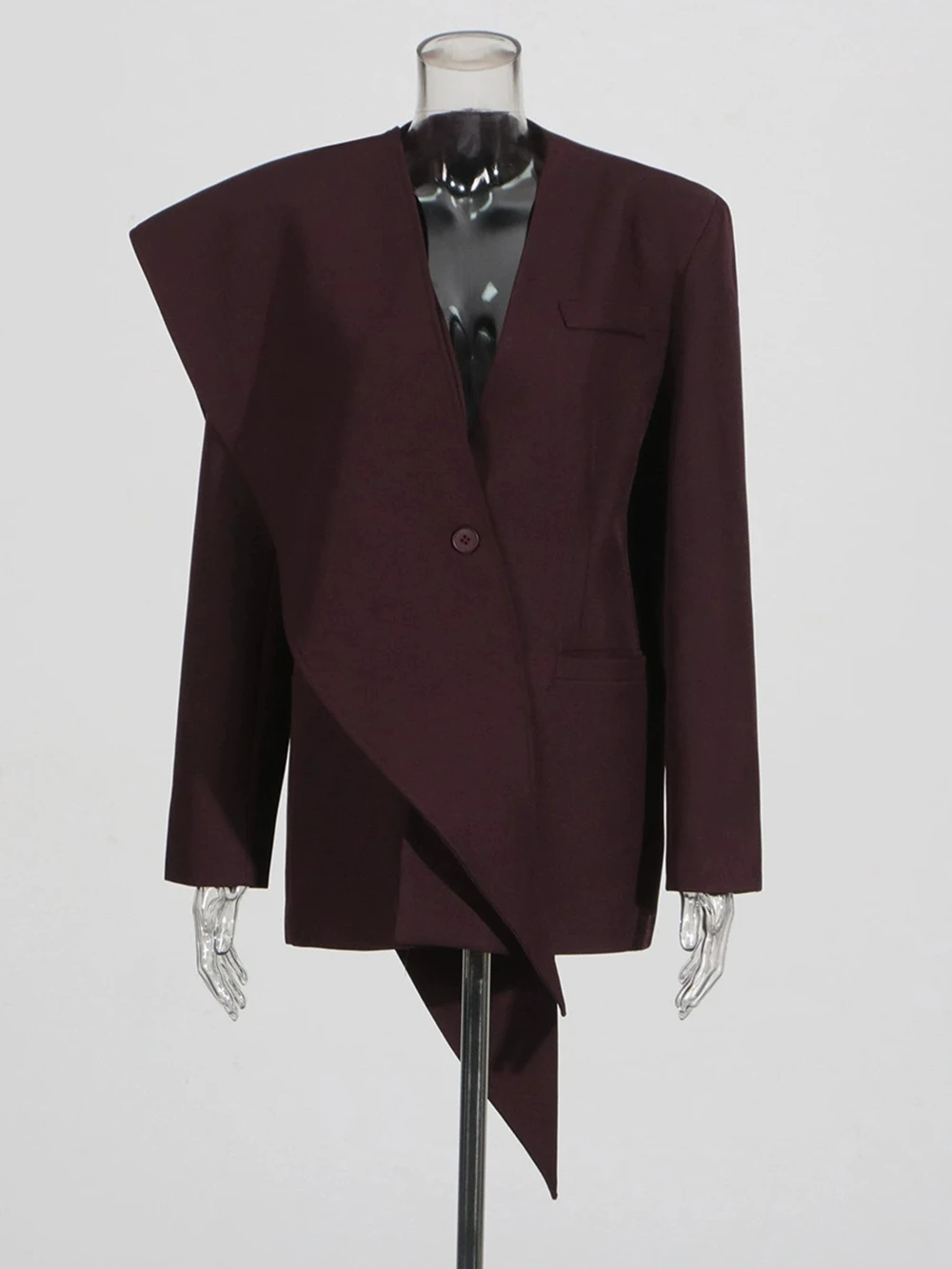 Heißverkaufte 2025, Frühling und Sommer im neuen Stil, High-End-Silhouette, Schalband, einreihige Anzugjacke – GZXX963