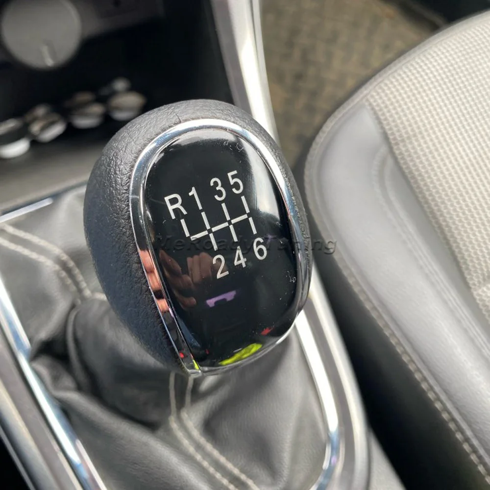 NO Back Light Manual Car Gear Shift Knob Handle for Buick Excelle Opel Corsa Astra Insignia 2009-2013 for Cherolet Captiva 2012 - view 2