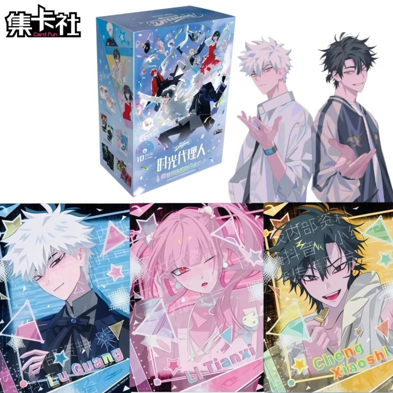 Card.Fun Official Genuine Link Click Escape The Clock Series Concert Premium Collectible Trading Cards Anime Hobby Gift
