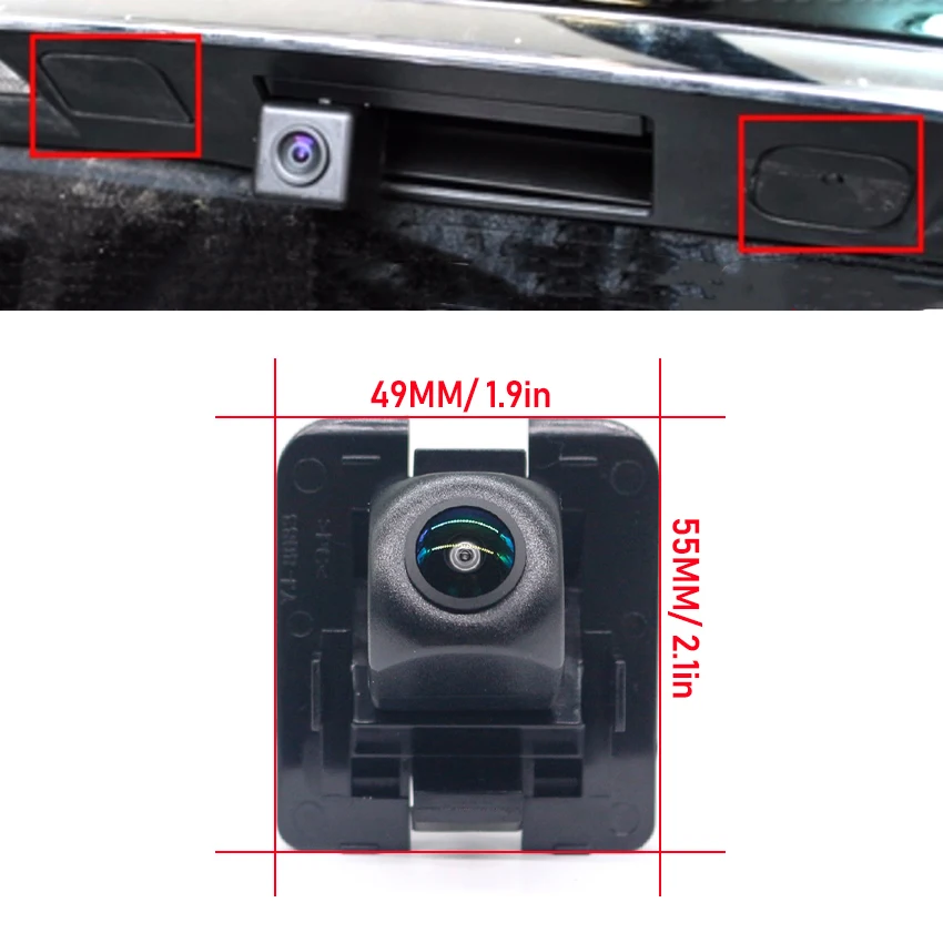 Car Rear View Camera Reserve hole Parking Backup Camera HD CCD Waterproof For Mercedes Benz CL-Class W216 2006~2013