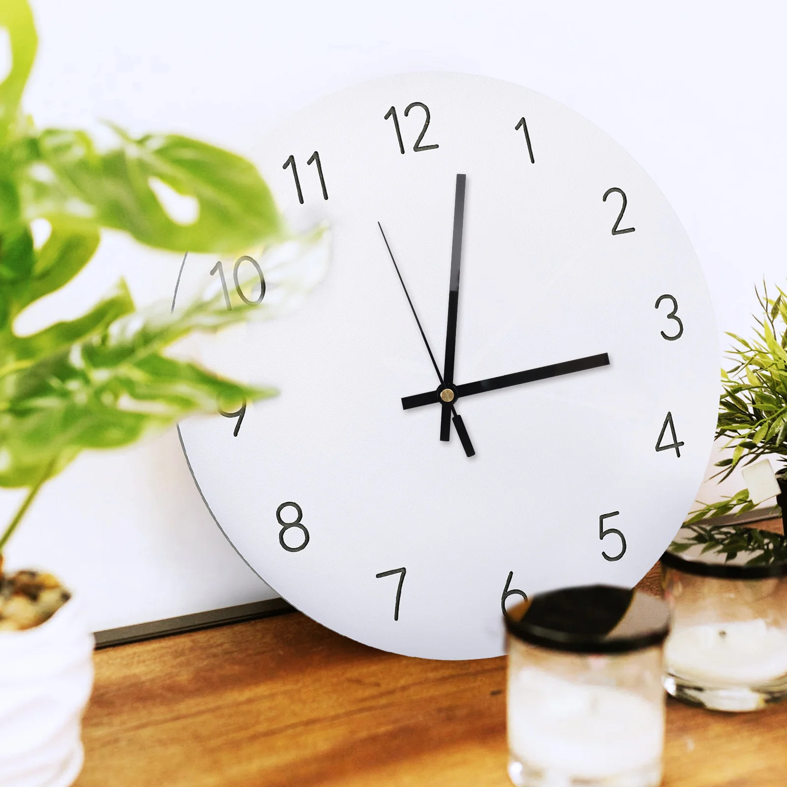 

1 Set Diy Repair Parts Wall Clock Movement Replacement Wear-Resistant Lightweight Mechanism Kit For Embroidery Craft Frameless