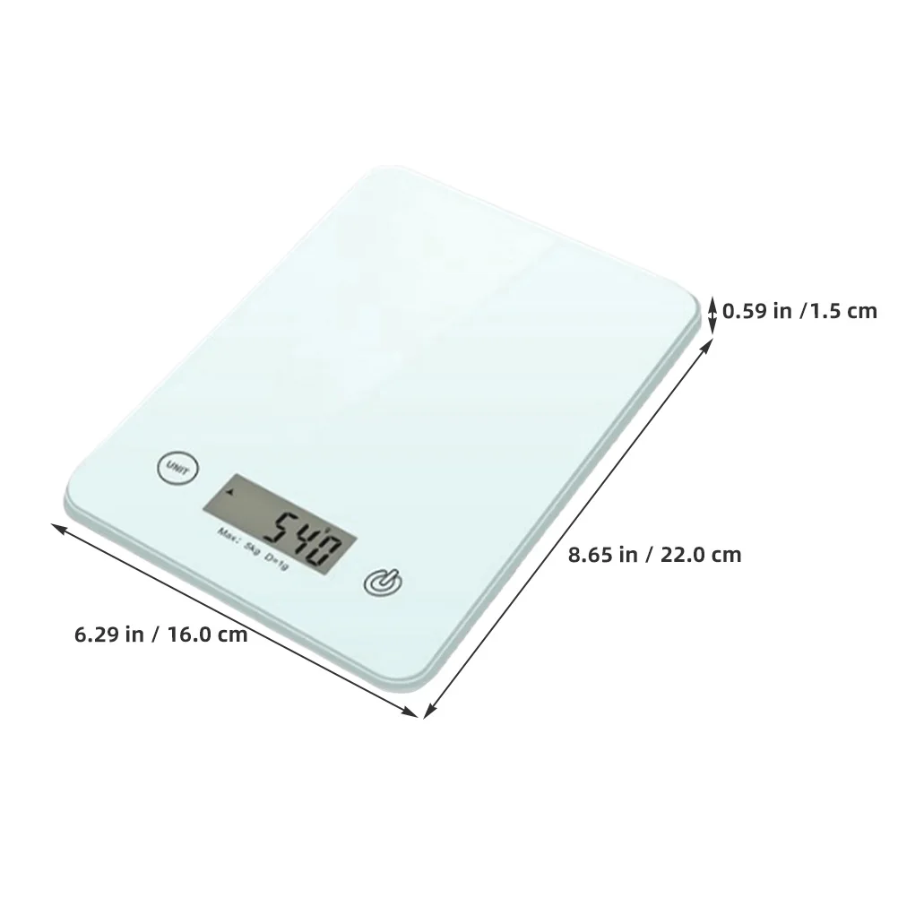 

High-Precision Food Scale 1Pcs Digital Weighing Kitchen Electronic Multipurpose Home Scales for Flour Milk Powder Butter Cream