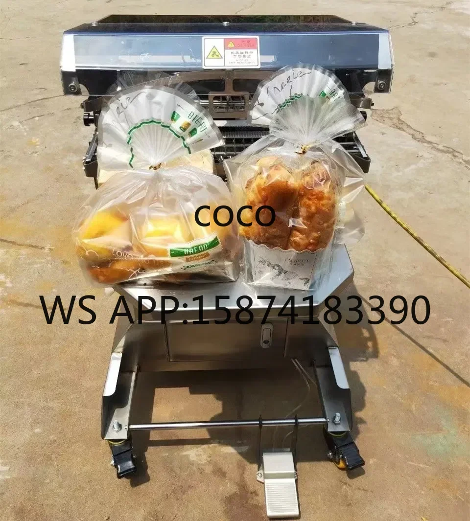 Fan-Shaped Gold Wire Tying Machine, Candy Lollipop Bread Toast Plastic Bag Knot Sealing Machine