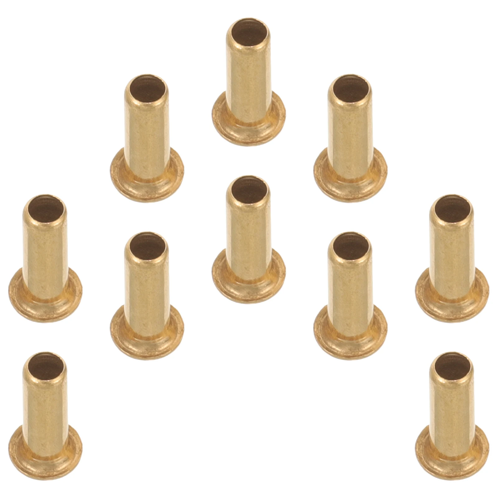 

10pcs Oil Lines Bushing Compression Fitting -6*4 Copper Adapter Hydraulic Pneumatic Systems Easy Installation High Pressure