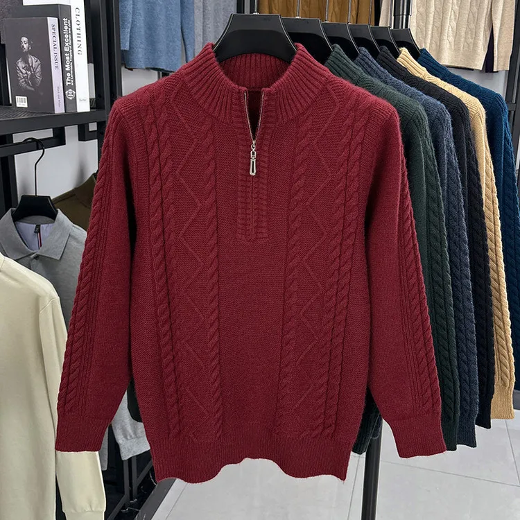 

2025 Men's Warm and Casual Trendy Sweaters for Autumn and Winter