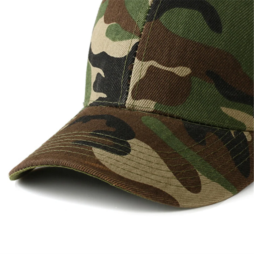 Camouflage Baseball Cap for Men and Women Outdoor Duckbill Cap for Spring and Summer Mountaineering Sun Shading Outdoor Sports