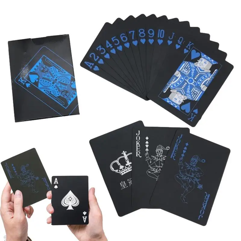 

Playing Card Poker Game Deck Poker Suit Magic Waterproof Deck Of Card Magic Water Gift Collection