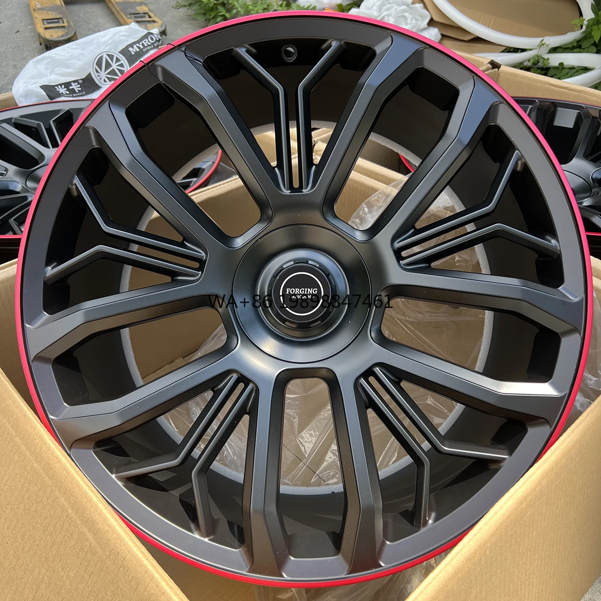 

Lumma Original Series 20-24 G-Class Forged Alloy Wheels Custom 35mm Wheel Hub 100mm PCD New Condition Aluminium Material