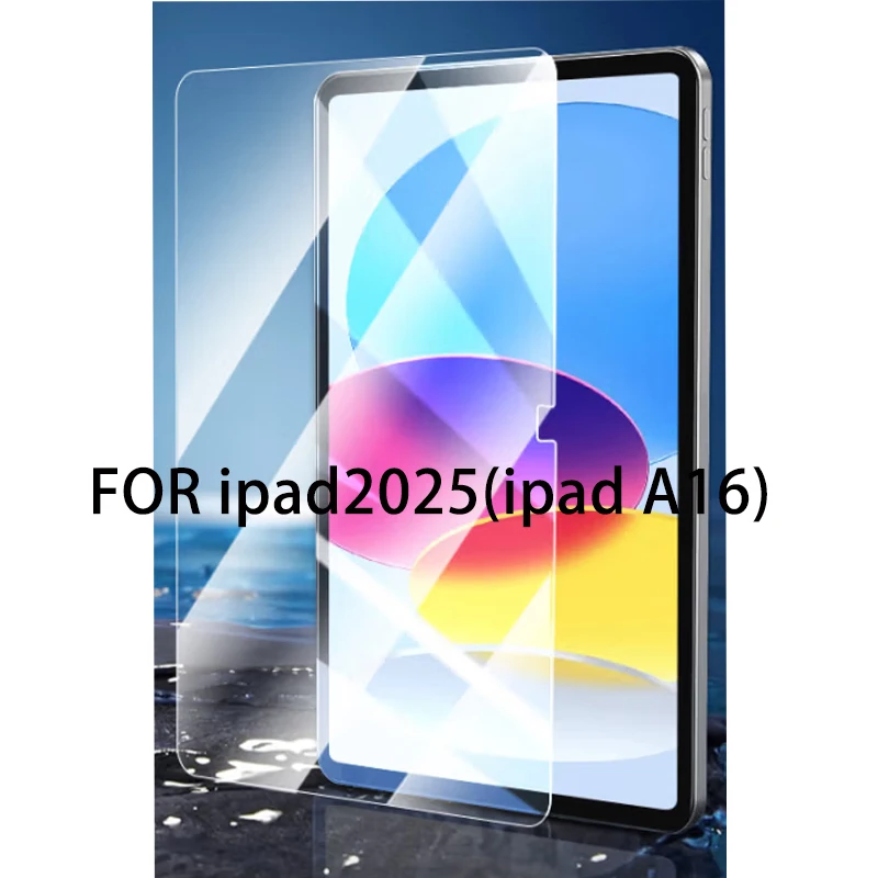 JAOUCAM 2PCS HD Für iPad 2025 A16 Gehärtetes Glas Screen Protector IPAD Air 11 zoll 2025(M3) IPAD Tablet anti Scratch Schutz Film 8