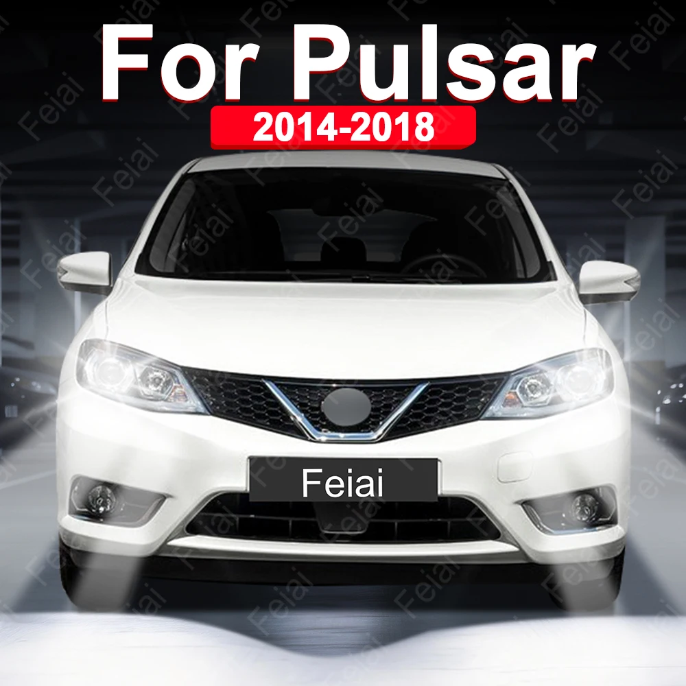 

LED Headlights Bulb For Nissan Pulsar C13 Accessories 2014 2015 2016 2017 2018 Pulsar Super Bright LED Headllamp Car Headlight