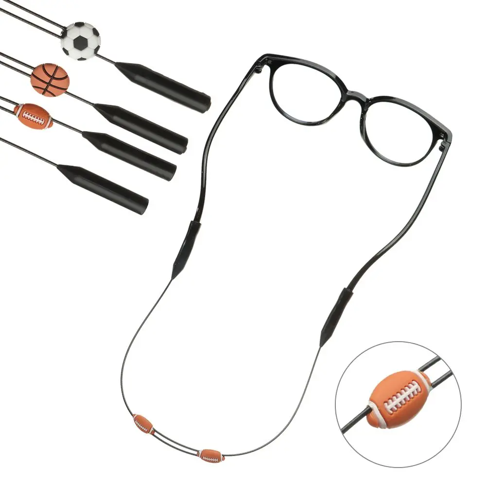 Durable Sports Glasses Chain Silicone Eyewear Lanyard Glasses Strap Eyeglasses Rope Neck Cord