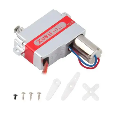 

Оригинальный микросервопривод KST X08 X08H Plus V6 с горизонтальным наконечником 5,3 кгс. см 0,09 с 9,5 г 8 мм для радиоуправляемых планеров F5J, F5D, F3J