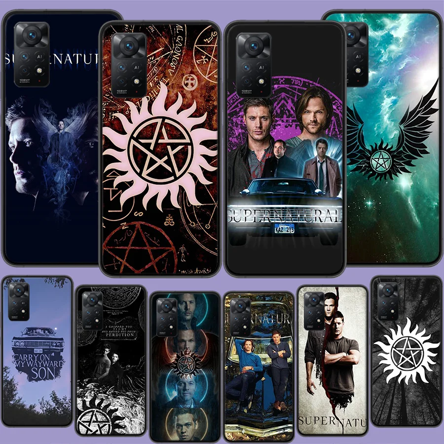 Babaite Supernatural SPN Dean And Sam Phone Case For Xiaomi Redmi Note 12 Pro Plus 5G 12S 11 11E 11T Pro 10 9 8 7 11S 10S 4G 9T