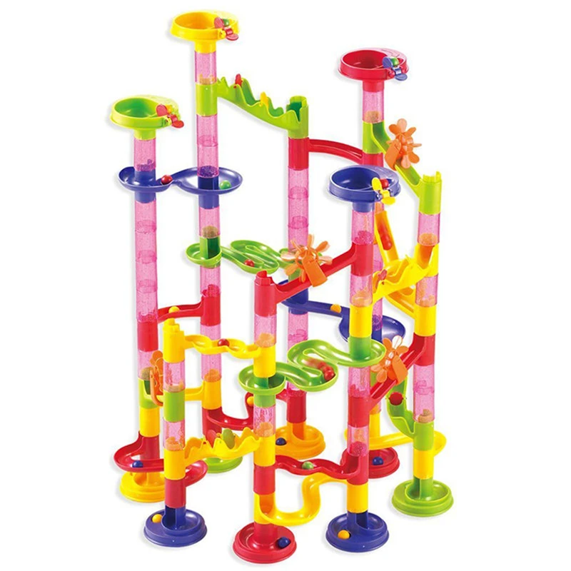 Décennie s de construction Marble Run Race pour enfants, jeu créatif, chaud, enfants, garçons