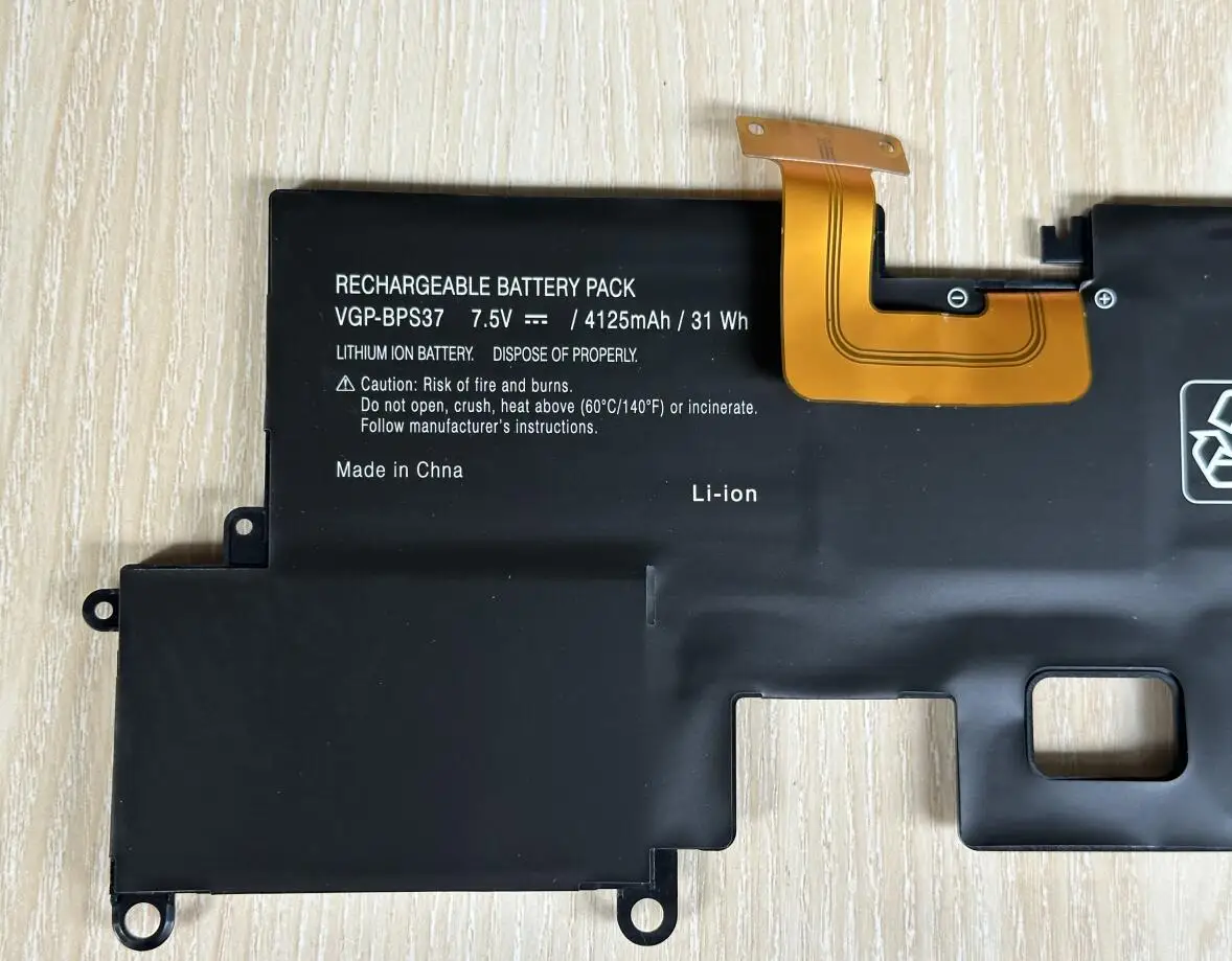 Imagem -06 - Bateria do Portátil para Sony Vaio Pro 11 Vgp-bps37 Bps37 Svp11 Svp11214cxb Svp11227scb Svp11216cw Ultrabook