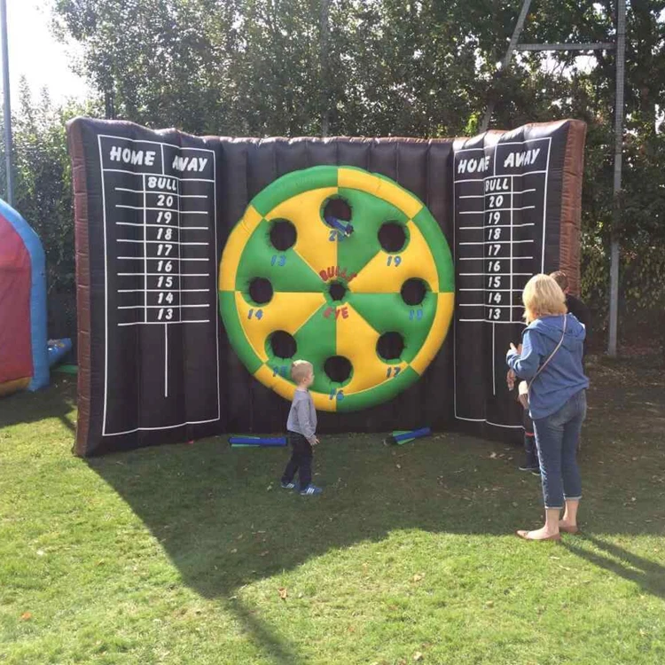 

Детская игра на открытом воздухе Bulls Eye Ball, надувные карнавальные игры для мероприятий, надувные дартс, забавные игры-стрелялки