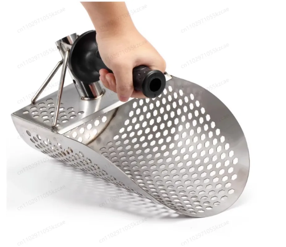 Hourglass beach garbage cleaning rake children sand stall toy beach sieve