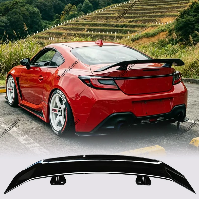

For Toyota 86GT Subaru ABS General Motors sports car spoiler 21-26 non-perforated installation Rear Trunk Lip Spoiler