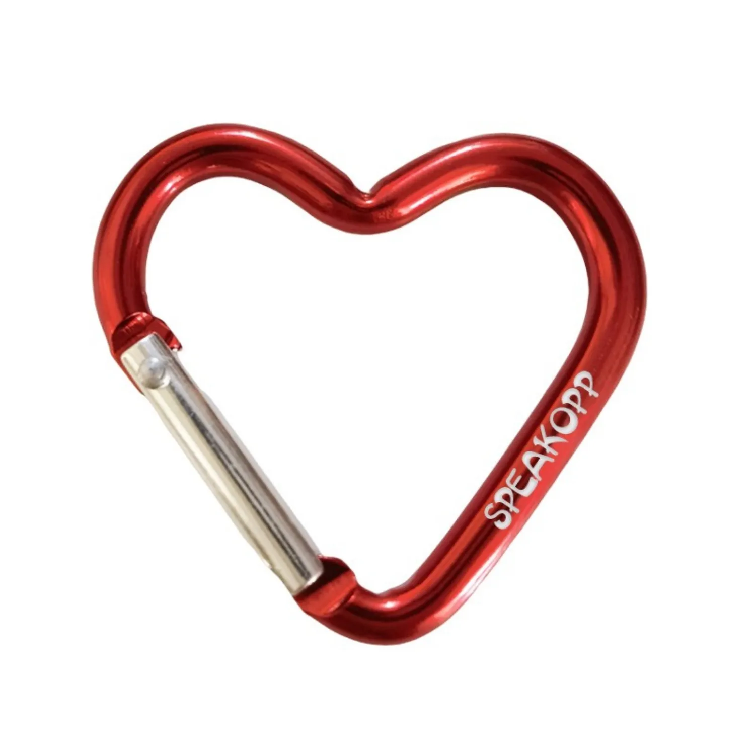 

Customized Heart Carabiner Customized Name keychain Personalized Board Buckle with Laser Engraving of Name Gift for Men & Women