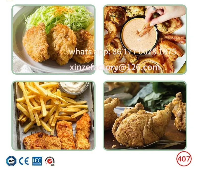 مقلاة مزدوجة من الفولاذ المقاوم للصدأ تجارية عمودية قابلة للتخصيص سعة 25 لتر، بطاطس مقلية، مقلاة دجاج مقلية