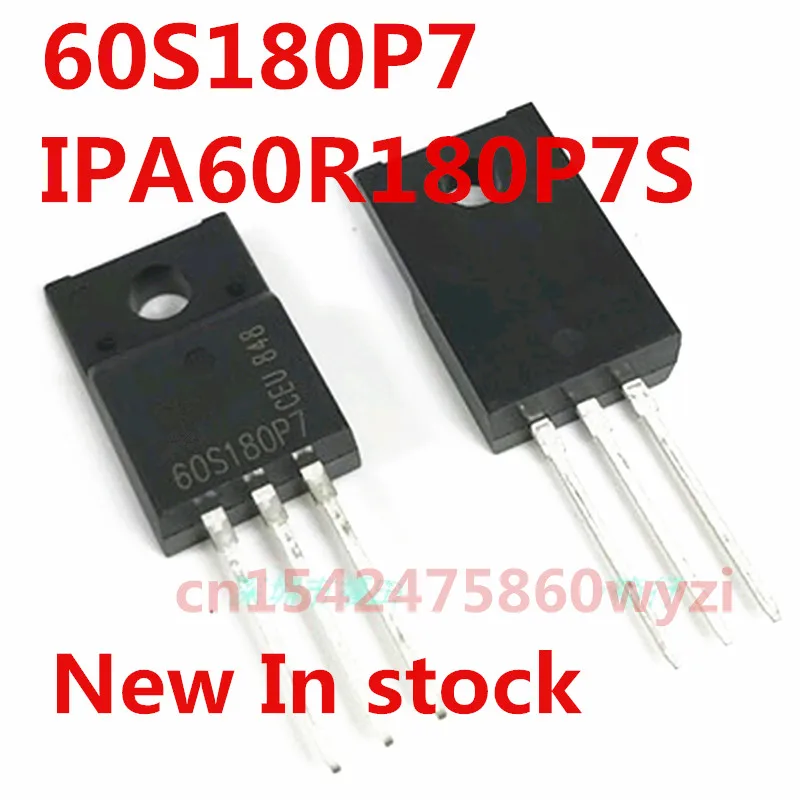 Original 5pcs/ 60S180P7  IPA60R180P7S TO-220F 650V 18A MOS