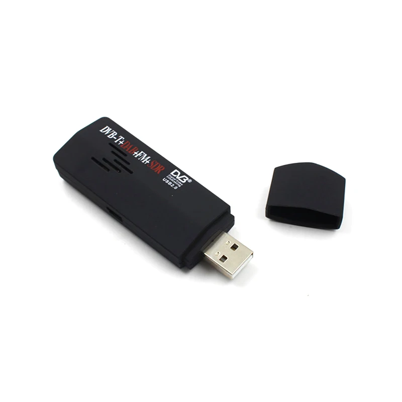 Receptor de antena de TV, sintonizador USB DVB-T + RTL-SDR Realtek RTL2832U + R860 DVB-T, venta al por mayor