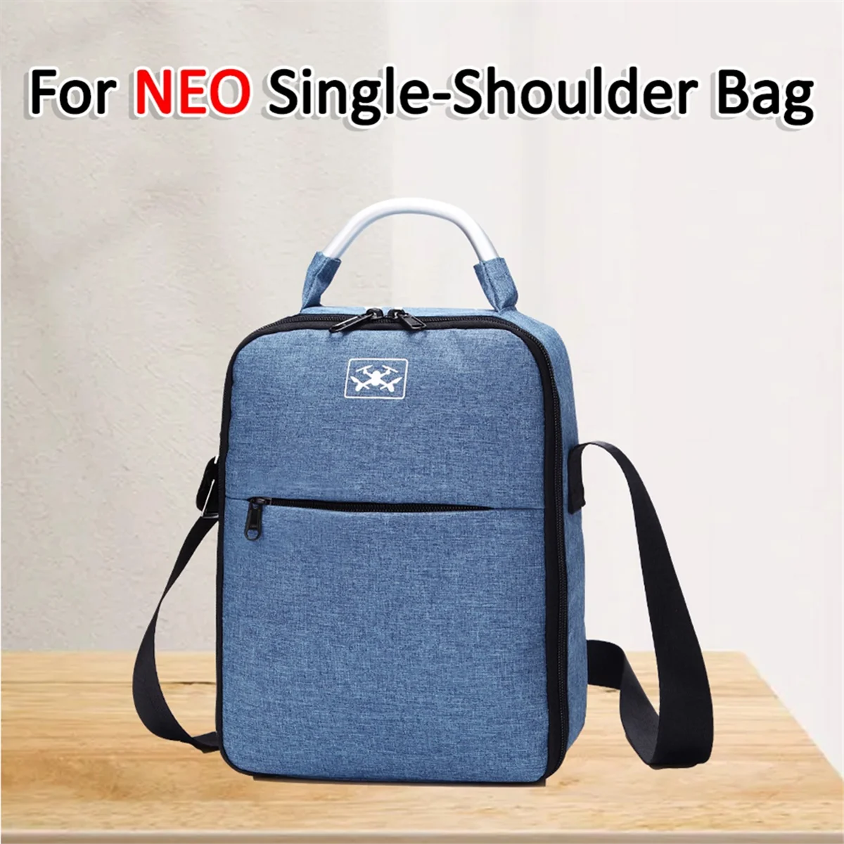 

N97R Carrying Case Single-Shoulder Bag Waterproof Sotrage Bag for DJI NEO Drone Remote Battery Accessories B