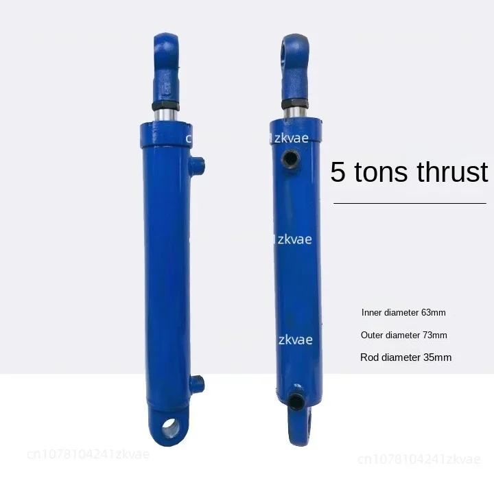 

3 T 5 T Hydraulic Cylinder Hydraulic Cylinder Two-Way Lifting Small Heavy Single Cylinder Hydraulic Station Chopping Machine