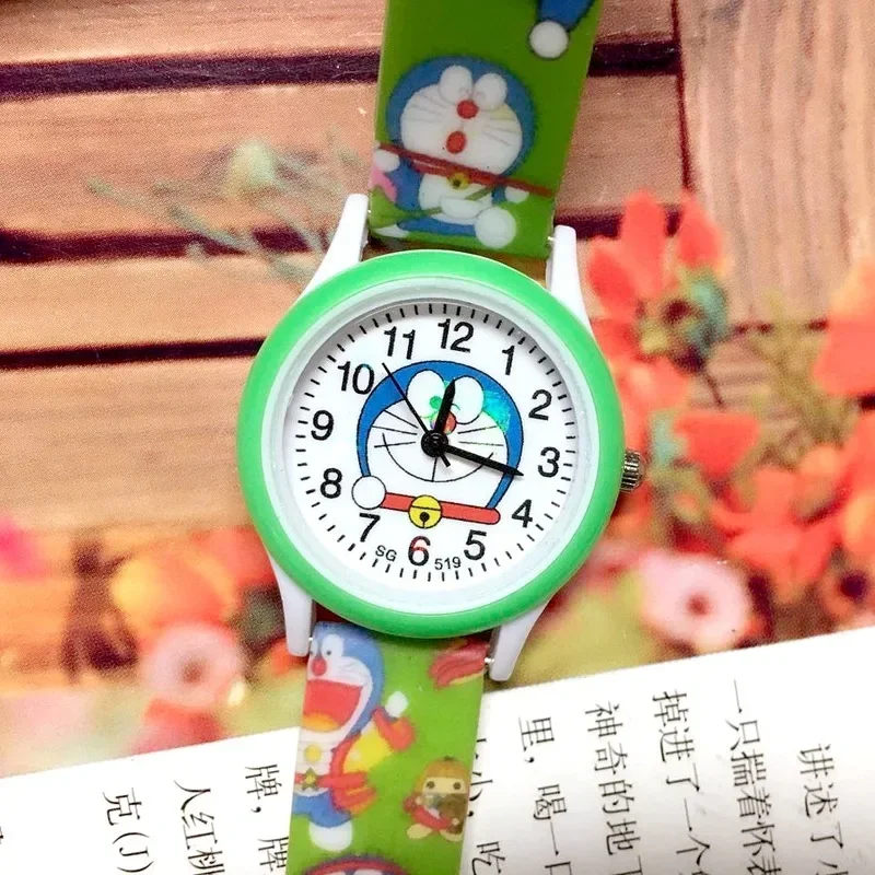 Doraemon Anime Figure Children\'s Watch Kawaii Cartoon Jingle Cat Quartz Watches Cosplay Sports Watch Toy Kids Birthday Gifts