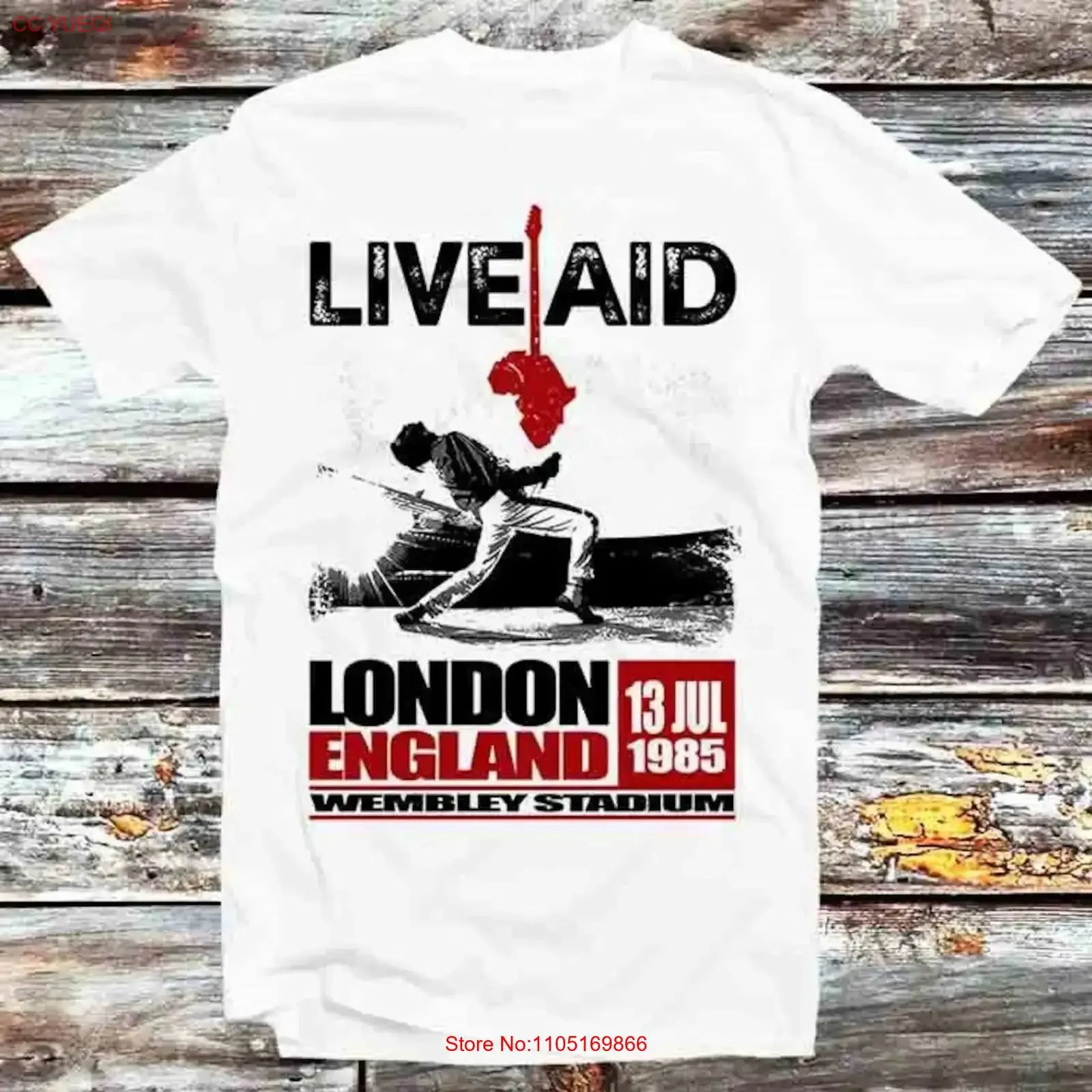 Wembley London Live Aid Концертный постер Королева 80-х годов Футболка Винтаж Ретро Крутой мультфильм Аниме Топ B9226 винтажная стираная графика