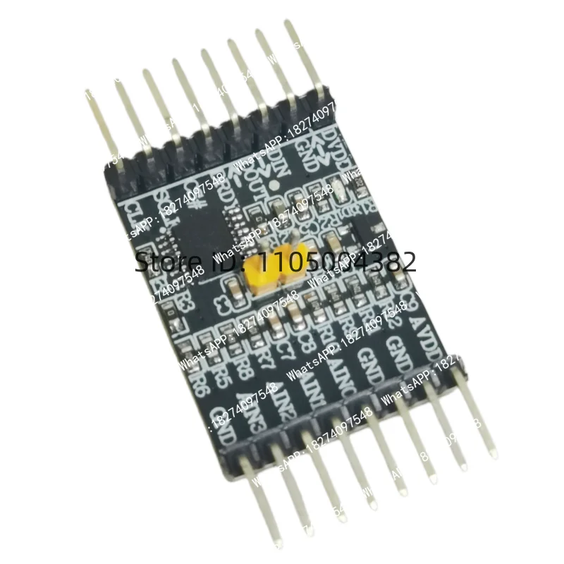 ADS1220 Module ADS1220IPWR 24‑Bit ADC Analog‑to‑Digital Conversion High Precision Signal Acquisition Board for Prototyping