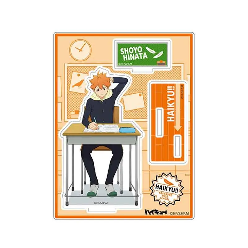 

Anime Haikyuu!! Shoyo Hinata Kei Tsukishima Zayne Cosplay Acrylic Indicative Board Cartoon Standing Sign Stand Figure Xmas Gifts