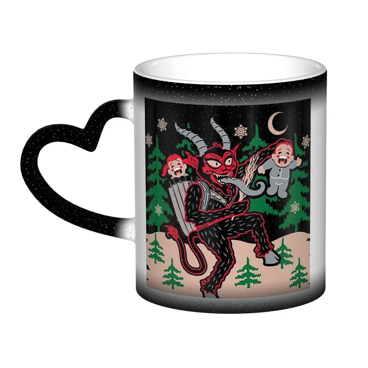 

Krampus Christmas Folklore Gothic Halloween Mug Funny Ceramic Coffee Cups Tea Mugs Milk Cup Drinkware Gift for Friends