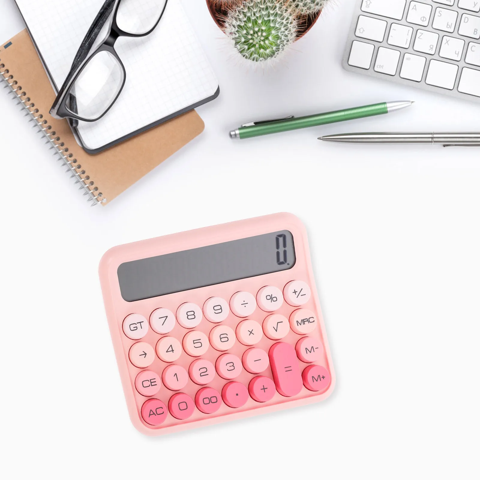 

Dopamine Calculator Portable Small Size for School Office Home Multifunction Digital Calculator Tool Office Supply