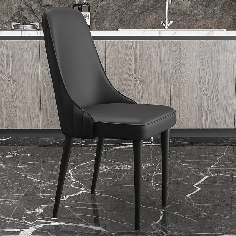 

Modern Dining Chairs Comfortable Beautiful Upholstered Trendy Dining Chairs Nordic Luxury Kitchen Sillas Comedor Furniture