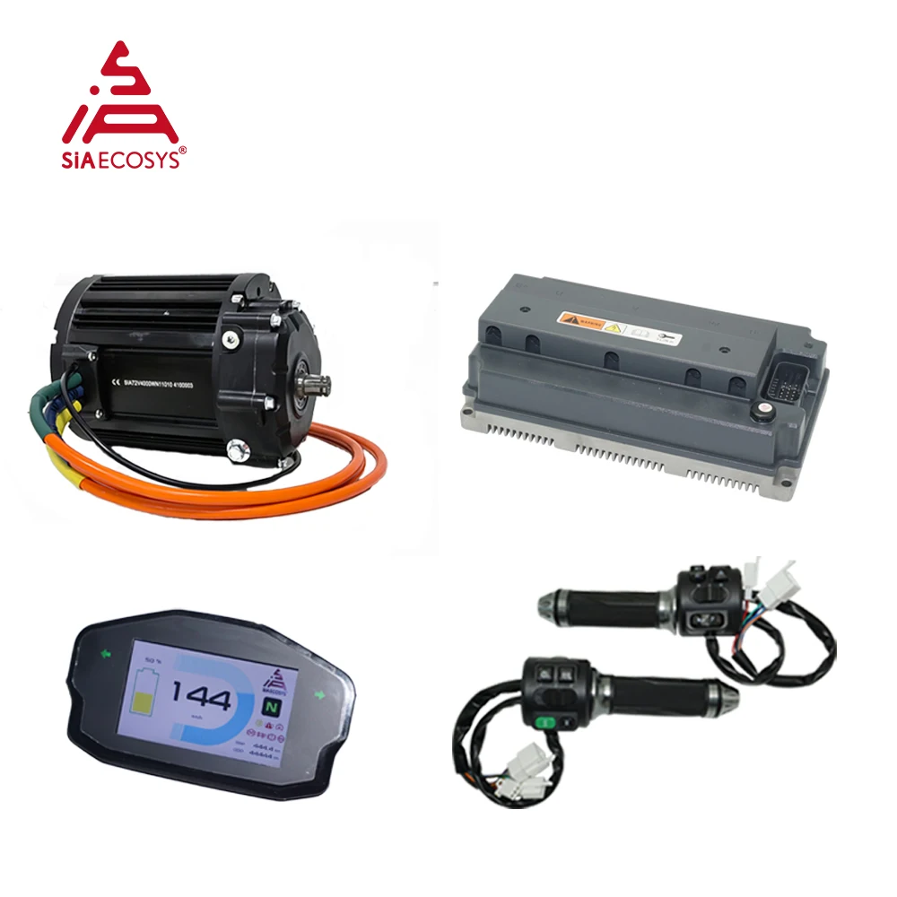QS MOTOR 138 4000 واط V3 7500 واط ماكس مستمر 72 فولت منتصف محرك المحرك DKD عرض Fardriver ND72680 تحكم سكوتر كهربائي