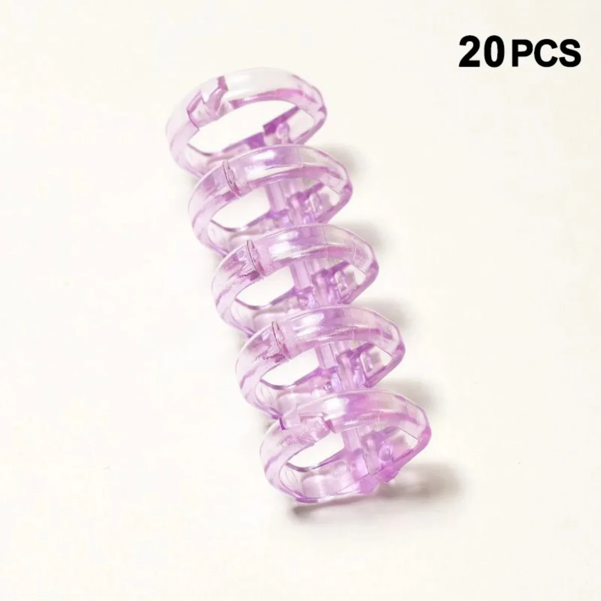 20Pcs Binder Buckle Loose Leaf Binding Rings