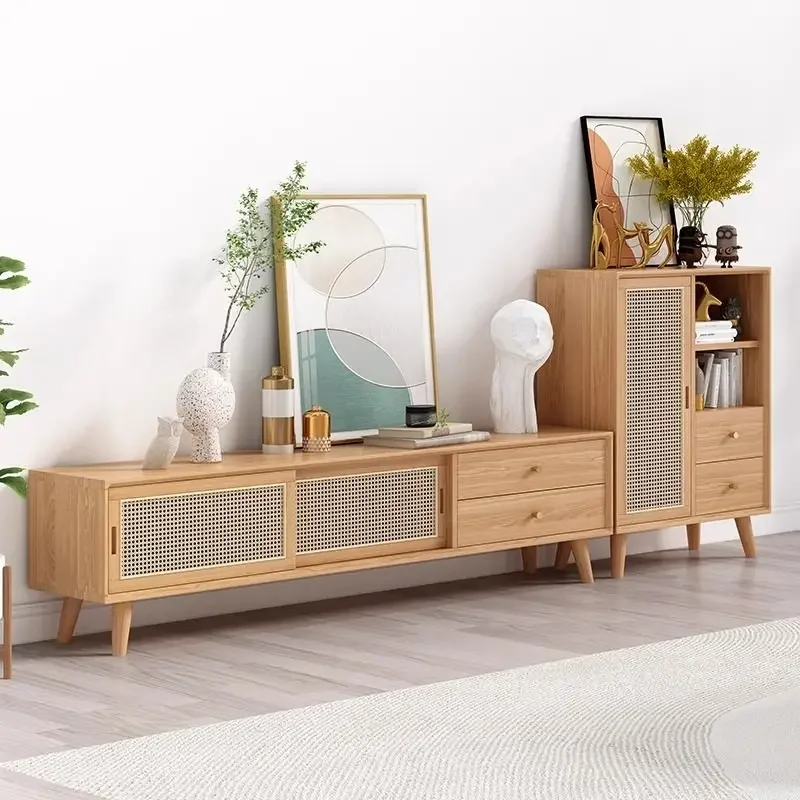 Television Cabinet Tv Stands Room Retro Wooden Mid Century Modern Tv Stands Suspended Rack Magalu Loja Oficial Home Furniture