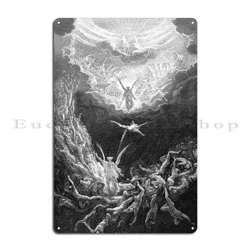 The Last Judgment Metal Sign Wall Mural Party Design Custom Garage Tin Sign Poster