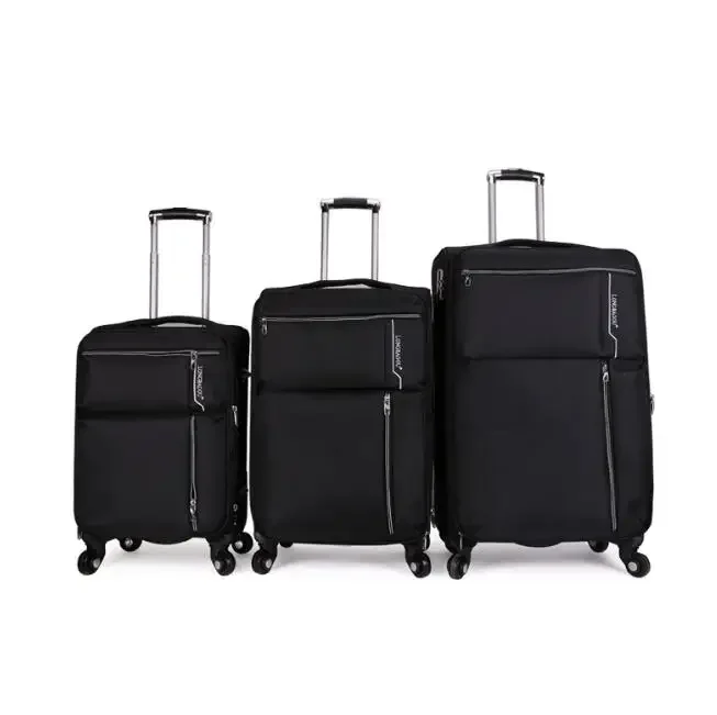 Carrylove Inch Soft Waterproof Trolley Suitcase Set Rolling Luggage Bag 3 Pieces