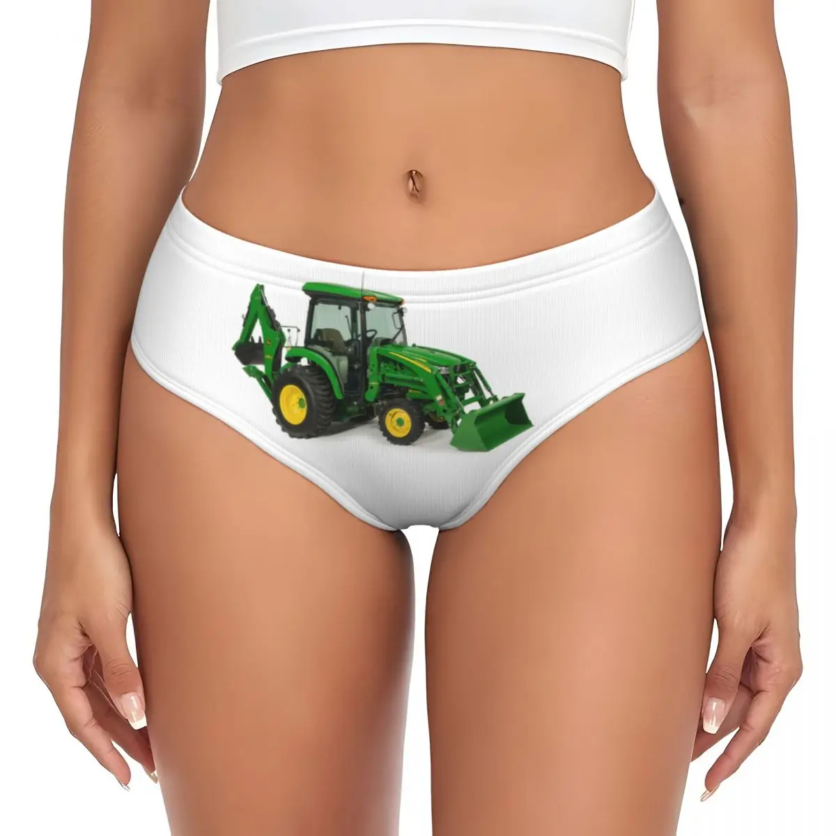 

Custom Women Tractor Panties Comfort Heavy Machinery Briefs Underwear