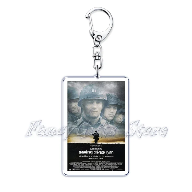 Popular Classic Movies Keychains for Accessories Bag TitanicThe Fast and Furious Pendant Key Chains Keyrings Jewelry Fans Gifts