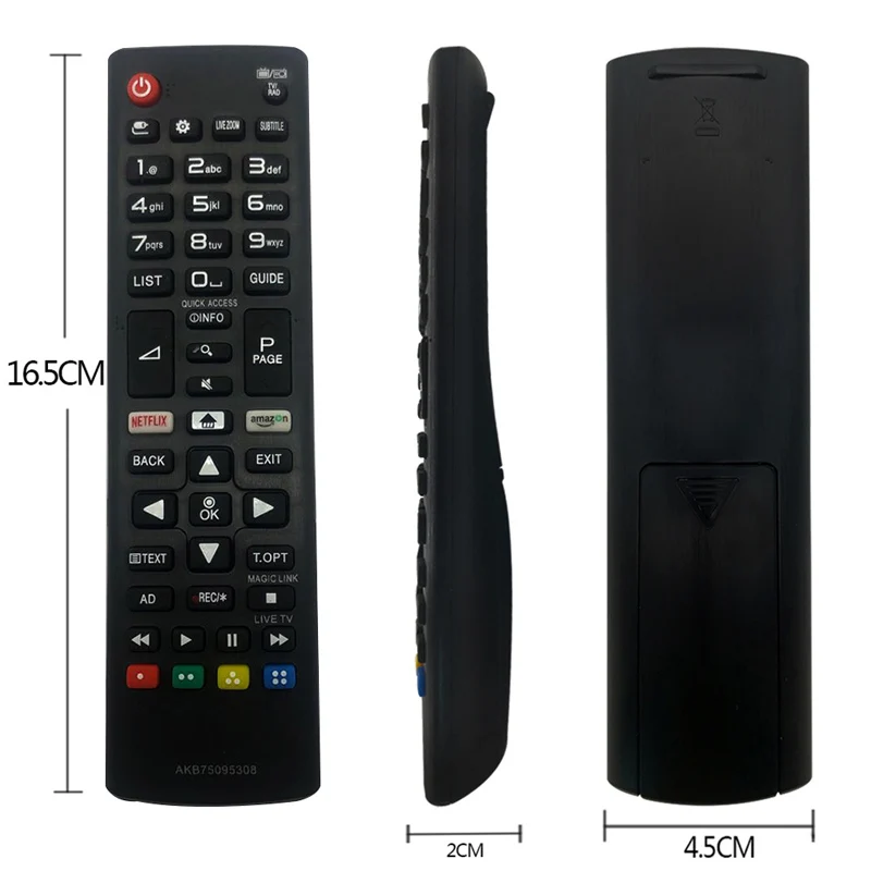 Universal TV Remote Control AKB75095308 For LG Smart TV Netflix 43UJ6309 49UJ6309 60UJ6309 65UJ6309 43LJ614V 43UJ6307 55UJ6307 6