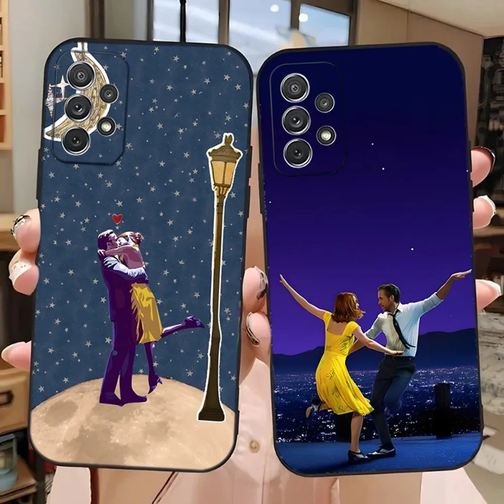 Movie L-LaLaLand Phone Case For Samsung Galaxy A13,A21s,A22,A31,A32,A52,A53,A71,A80,A91 Soft Black Phone Cover