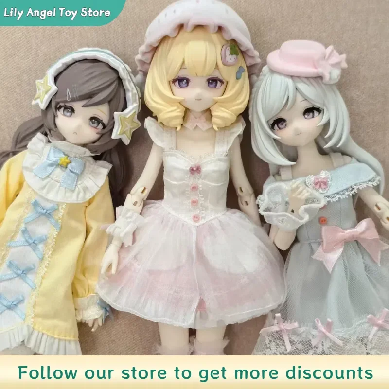 

1/6 Bjd Posable Action Figure Goodnight Princess Mystery Box Light Snow Deep Winter Series Special 24cm Blind Box Collectible