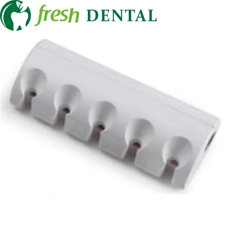 SKYLUN 5PCS Dental 5 Set holder 5 Seat Handpiece Holder 3 way Syringe hanging box Scaler holder Chair Triple Rack box SL1307