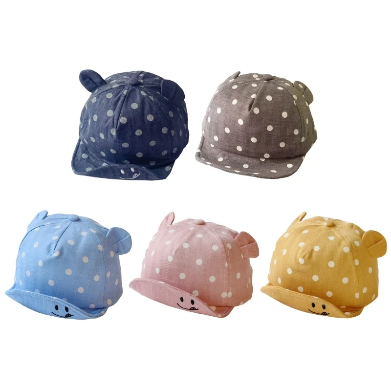 

Baby Peaked Caps Face Hat Newborns Toddlers Baseball Hat Size Adjustment