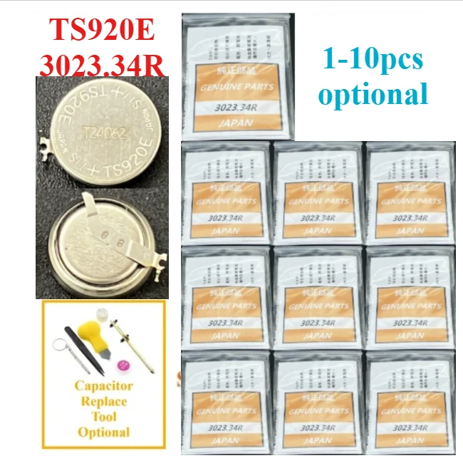 1-10 Pcs Per Set 3023.34R TS920E 3023 34R for Seiko Watch Capacitor Integrated Circuit for VR42 VR43 PZ5001 PZ6003 IC Chip