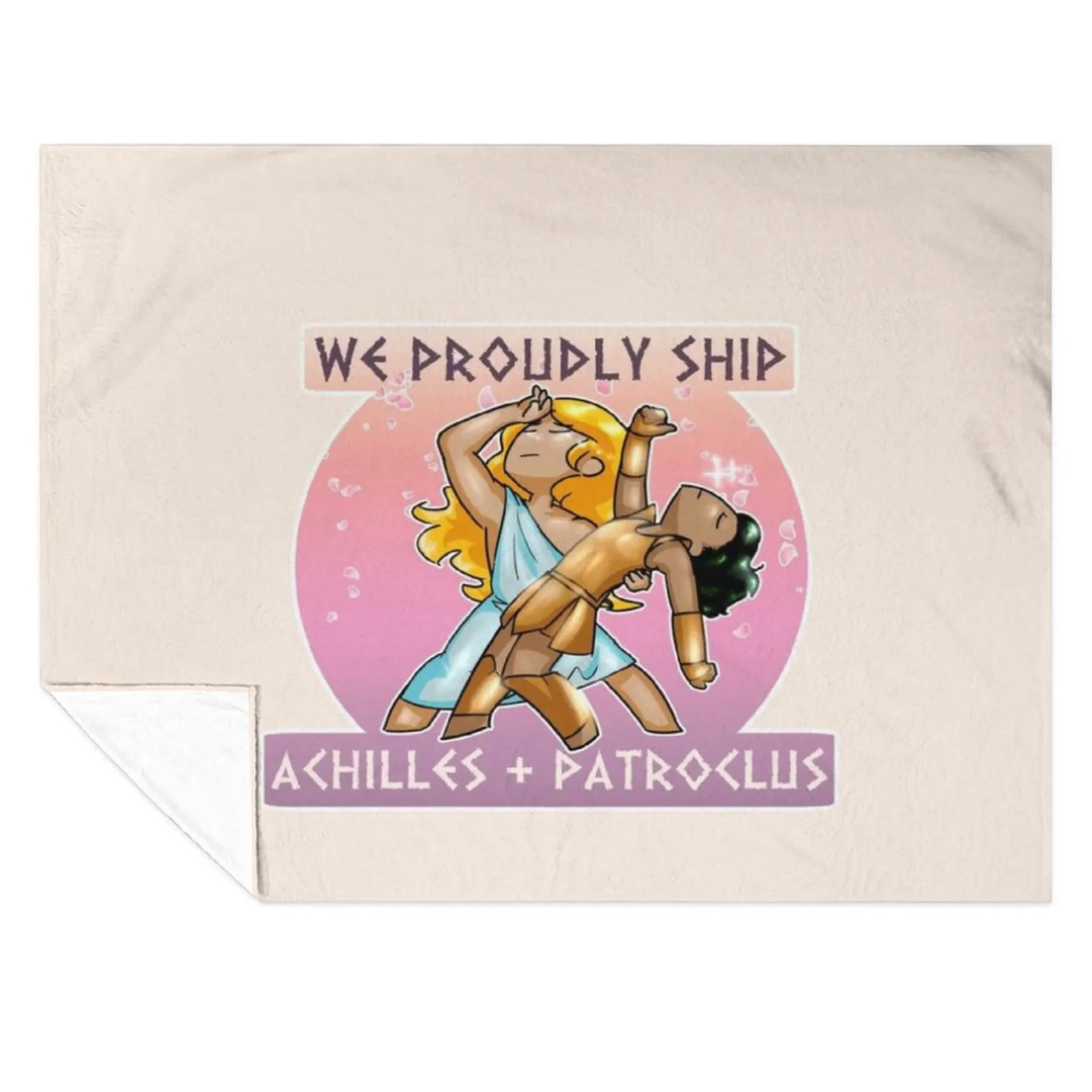 

Achilles + Patroclus Throw Blanket Multi-Purpose Soft Big Heavy Blankets