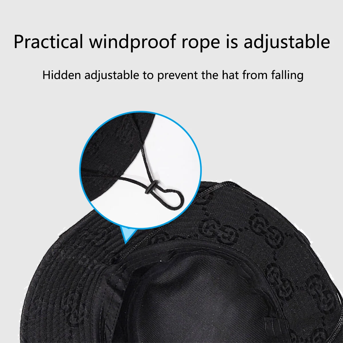 الربيع والصيف الرجال قبعة بحافة في الهواء الطلق الأشعة فوق البنفسجية حماية واسعة الحواف بنما الصيد التنزه قبعة صافي صياد قبعة الشاطئ واقية من الشمس #3